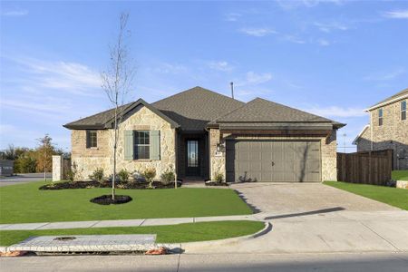 New construction Single-Family house 4103 Saltgrass Street, Melissa, TX 75454 Lampasas Homeplan- photo 0