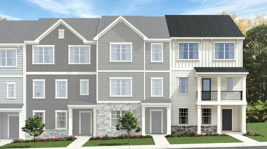 New construction Townhouse house 645 Cassa Clubhouse Wy, Knightdale, NC 27545 null- photo 3 3