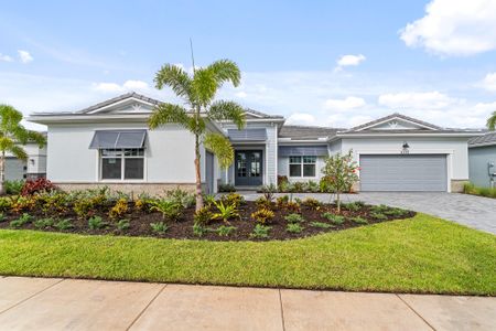 New construction Single-Family house 10733 Sw Mistarva Pl, Port St. Lucie, FL 34987 plan Opal - image