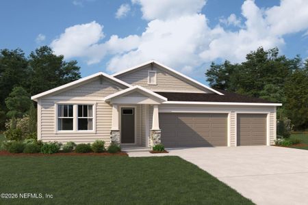 New construction Single-Family house 96 Holly Creek Dr, St. Johns, FL 32259 plan Careen - image
