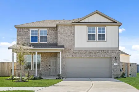 New construction Single-Family house 314 Amy St, Angleton, TX 77515 plan Norman - image