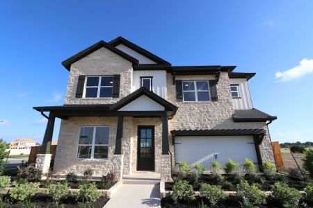 New construction Single-Family house 3717 Plentywood Ln, Leander, TX 78641 Bonnell II- photo 4 4