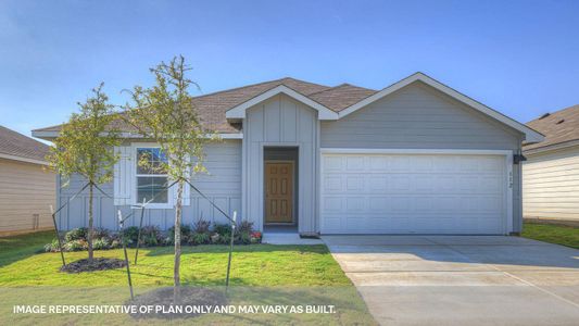 New construction Single-Family house 215 Wirecrested Dr, Lockhart, TX 78644 The Bellvue- photo 0