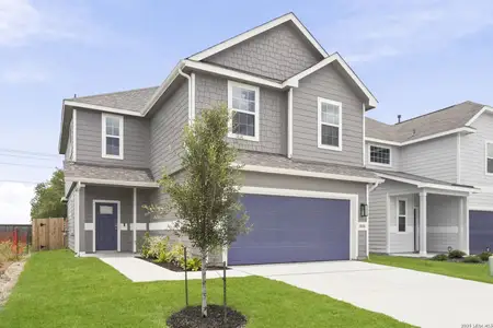 New construction Single-Family house 1935 Olivia Dr, New Braunfels, TX 78130 plan The Lowry - image