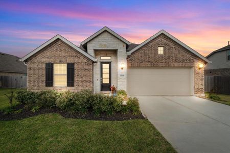 New construction Single-Family house 15339 Spring Lake Avenue, Mont Belvieu, TX 77523 - photo 0