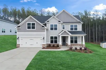 New construction Single-Family house 58 Riverwalk Manor Dr, Dallas, GA 30132 plan Springfield - image