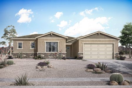 New construction Single-Family house 22658 E Happy Rd, Queen Creek, AZ 85142 Mint- photo 0