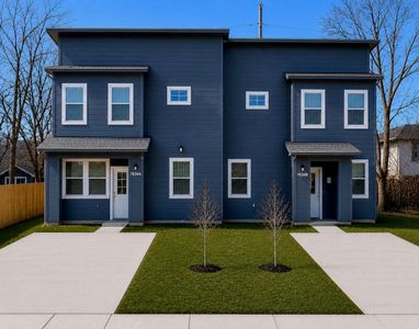 New construction Townhouse house 7634 Crofton St, Unit A, Houston, TX 77028 - image