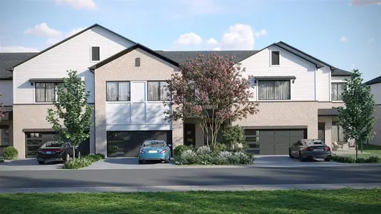 New construction Townhouse house 457 Lessie Cir, Kennedale, TX 76060 - image