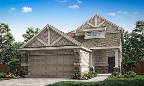 New construction Single-Family house 1745 Edgeway Dr, Aubrey, TX 76227 plan Archer - image