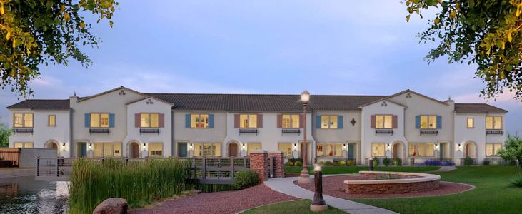 New construction Townhouse house 2660 South Equestrian Drive, Unit 110, Gilbert, AZ 85295 - photo 0