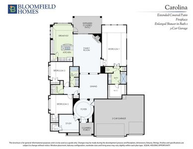 New construction Single-Family house 4416 Lupine Estate Dr, Joshua, TX 76058 Carolina- photo 0