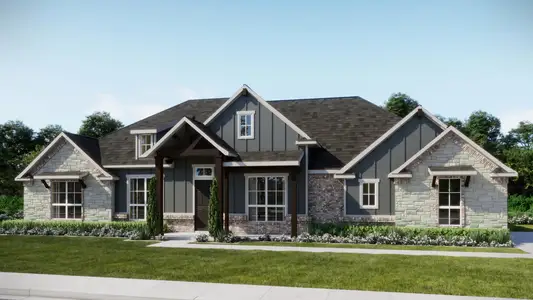 New construction Single-Family house 117 Carly Ln, Van Alstyne, TX 75495 plan Concept 2978 - image