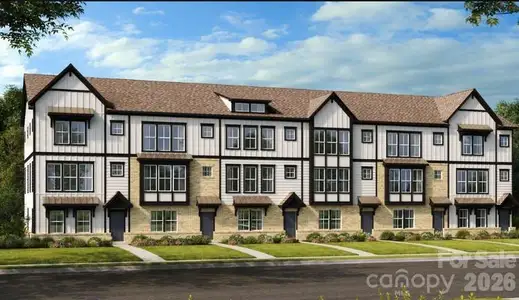 New construction Townhouse house 2155 Hawksworth Ln, Charlotte, NC 28262 - image