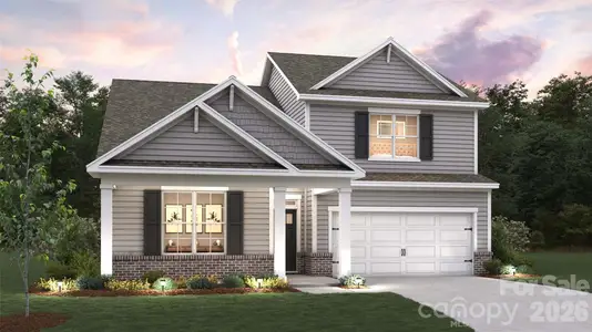 New construction Single-Family house 4175 Round Table Dr, Gastonia, NC 28056 plan Ashley - image
