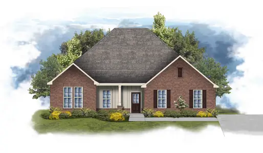New construction Single-Family house Pleasant View, TN 37146 plan Camphor III G - image