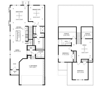New construction Single-Family house 1112 June Wilde Rdg, Unit 16228, Spring Hill, TN 37174 plan Natchez I - image 3