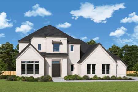 New construction Single-Family house Flower Mound, TX 75028 plan The Chancery - image