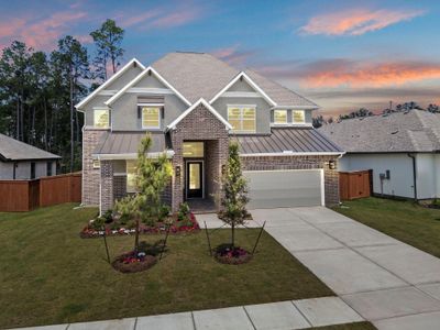 New construction Single-Family house 16025 Mahogany Mist Dr, Conroe, TX 77302 plan Waterford - image