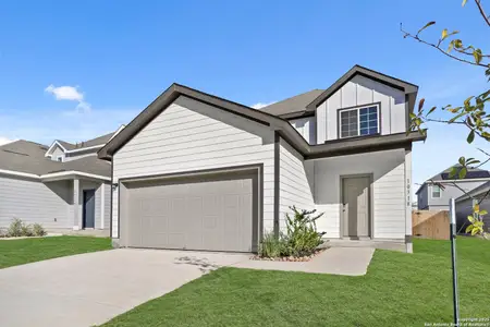 New construction Single-Family house 10318 Liberty Grv, San Antonio, TX 78224 plan The Woodland - image
