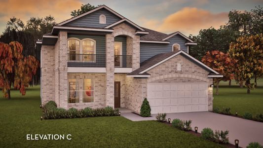 New construction Single-Family house 227 San Marcos Trl, Dayton, TX 77535 plan Silverthorne - image