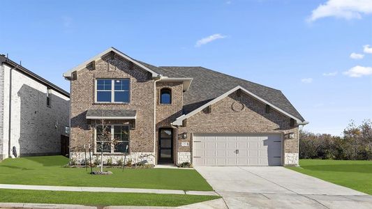 New construction Single-Family house 1213 Willet Sound Lane, Forney, TX 75126 Ironwood II- photo 0