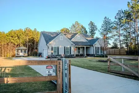 New construction Single-Family house 885 Cattle Barn Rd, Monroe, GA 30656 plan The Rosewood - image