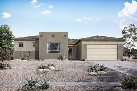 New construction Single-Family house 22700 E Happy Rd, Queen Creek, AZ 85142 Mint- photo 2 2