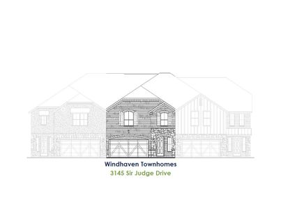 New construction Single-Family house 3145 Sir Judge Dr, Unit 4C, Lewisville, TX 75056 plan TH Building 27 Unit 2 W - image