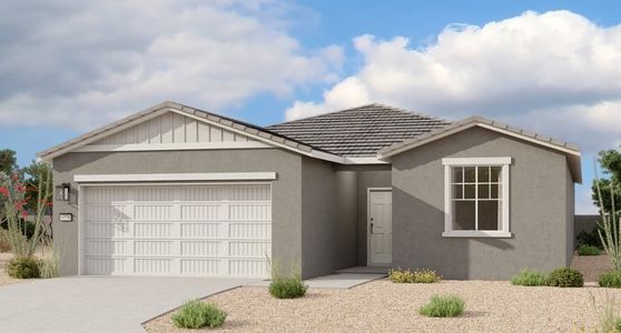 New construction Single-Family house 46939 W Dry Gulch Rd, Maricopa, AZ 85139 plan Marigold - image