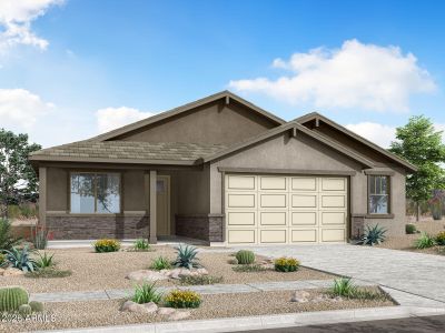 New construction Single-Family house 18585 W Tohono Dr, Goodyear, AZ 85338 plan Mercury - image