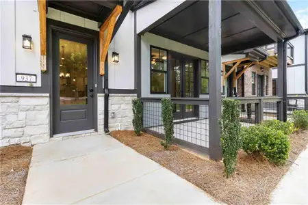 New construction Townhouse house 937 Willingham Dr, Unit 7, Hapeville, GA 30354 plan The Hapeville - image 3