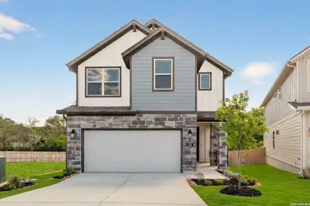 New construction Single-Family house 120 Vertex Lp, San Antonio, TX 78238 - image