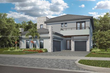 New construction Single-Family house 9615 Magnus Ter, Parkland, FL 33076 plan Kingsmont - image