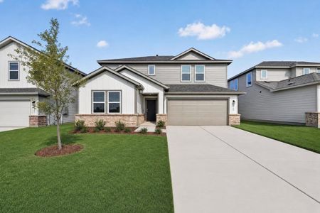 New construction Single-Family house 2547 Pine Island Ct, Crandall, TX 75114 plan Leander - image