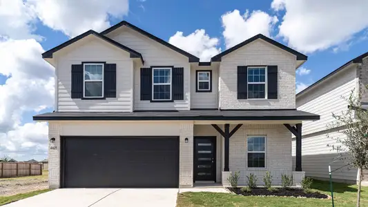 New construction Single-Family house 6421 Scooby, San Antonio, TX 78253 plan Concho - image