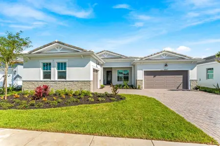 New construction Single-Family house 14547 Sw Sarilla Blvd, Port St. Lucie, FL 34987 plan Omni - image