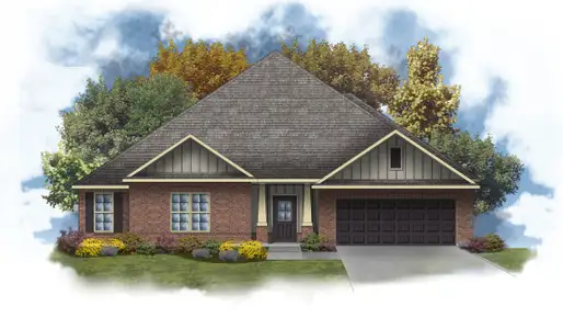 New construction Single-Family house 2994 Mountain Laurel Trl, Cantonment, FL 32533 plan Taft IV G - image