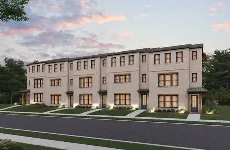 New construction Townhouse house 955 Myrtle St, Roswell, GA 30075 plan Blake - image