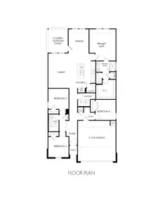 New construction Single-Family house 106 Pico St, Hutto, TX 78634 plan The Callaghan (830) - image