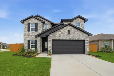 New construction Single-Family house 14309 Pine Cliffs Dr, Texas City, TX 77568 plan Blanco - image