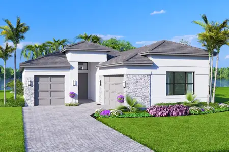 New construction Single-Family house 12320 Sw Calm Pointe Ct, Port St. Lucie, FL 34987 plan Solara - image