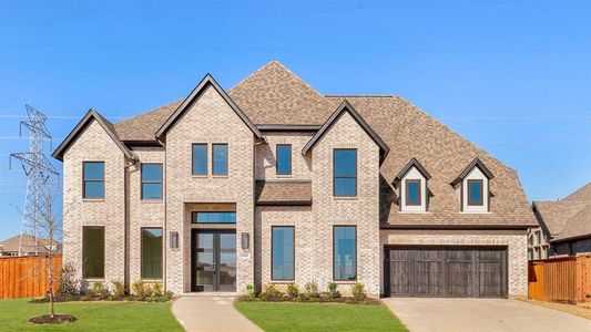 New construction Single-Family house 10484 Gray Hills Dr, Fort Worth, TX 76126 plan 4891W - image