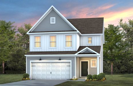 New construction Single-Family house 1101 Photosphere Ct, Durham, NC 27703 plan Harris - image
