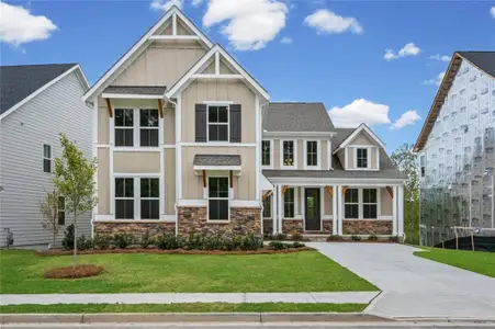 New construction Single-Family house 229 Kerr Dr, Hoschton, GA 30548 plan Margot - image