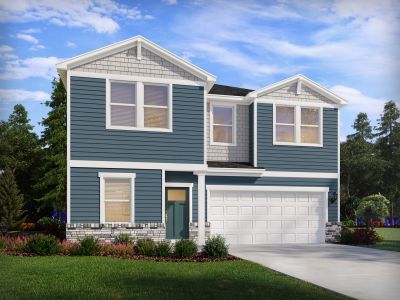 New construction Single-Family house 3513 Blythedale Ln, Raleigh, NC 27616 plan Townsend - image