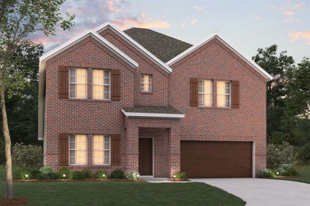 New construction Single-Family house 13116 Yellowstone Way, Providence Village, TX 76227 Columbus- photo 0