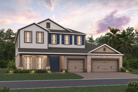 New construction Single-Family house 3126 Wolf Lake Ave, Apopka, FL 32712 plan Tradewinds Fl - image