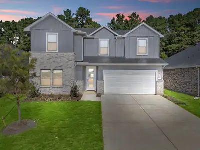 New construction Single-Family house 12315 Ridge Top Ct, Conroe, TX 77304 - image