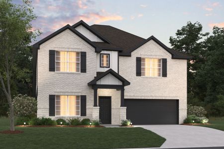New construction Single-Family house 21730 Burgos Plaza Dr, Tomball, TX 77377 plan Columbus - Smart Series - image